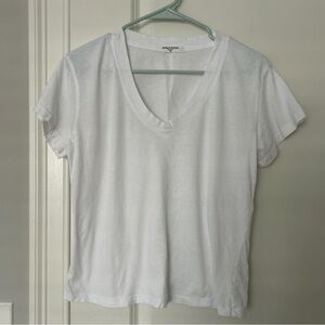 Perfectwhitetee hendrix tee
Vneck, lightweight basic white tshirt
Size XS